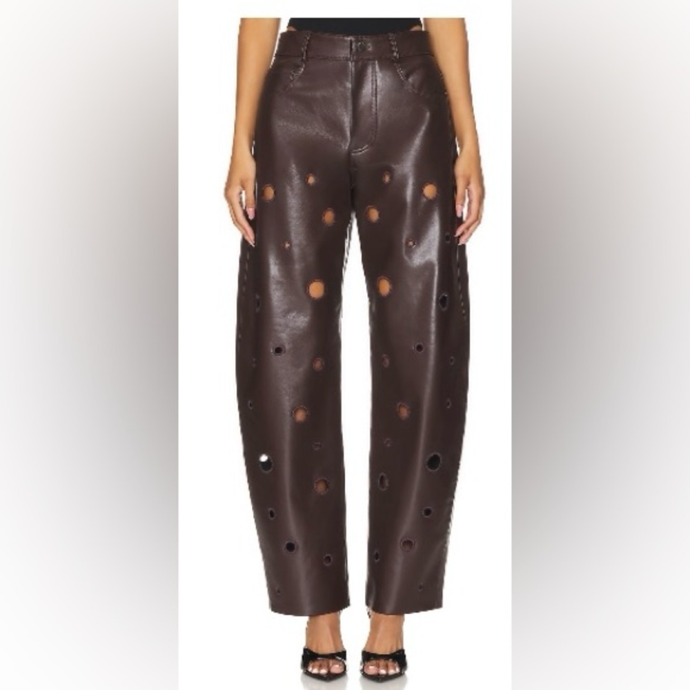 Lamarque - Ventana Pant in Mahogany